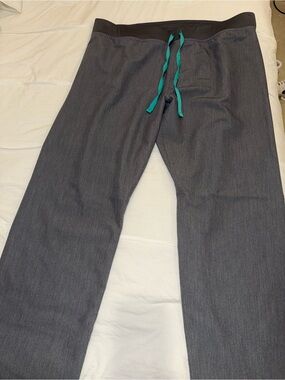 Figs Livingston Scrub Pants - Graphite Gray - XL